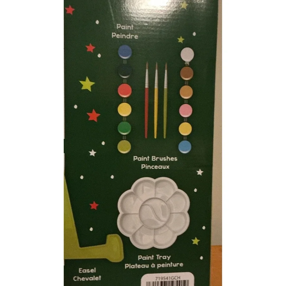 Dr. Suess The Grinch Amazing Art Set, 4 Canvases To Paint, New In Sealed‎ Box